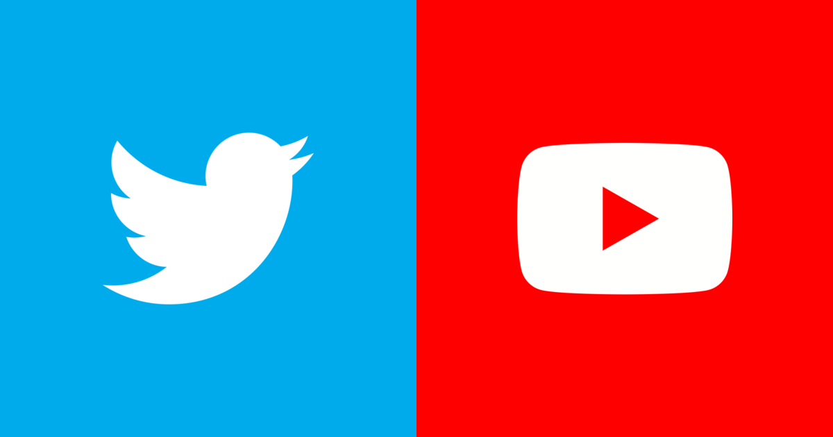 General info about : Twitter , YouTube